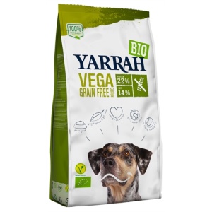 Yarrah dog biologische brokken vega ultra sensitive tarwevrij