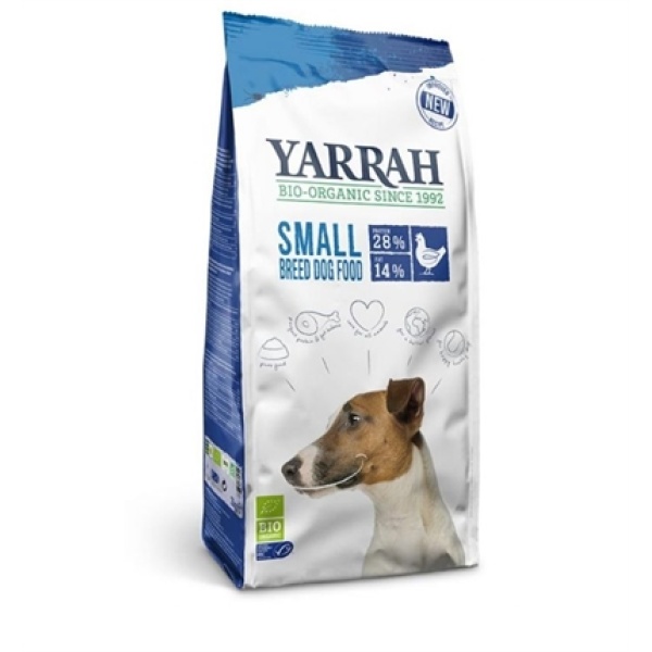 Yarrah dog biologische brokken small breed kip