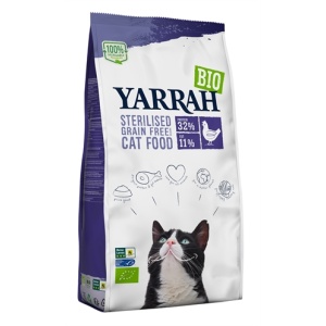 Yarrah cat sterilised grain free