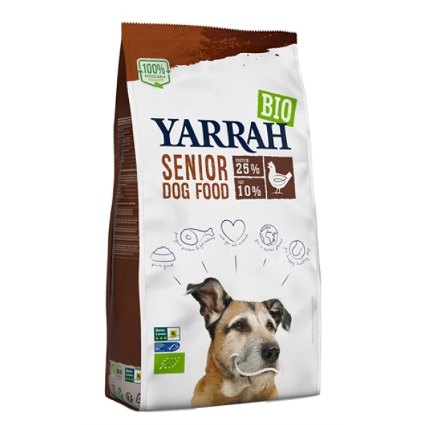 Yarrah dog biologische brokken senior