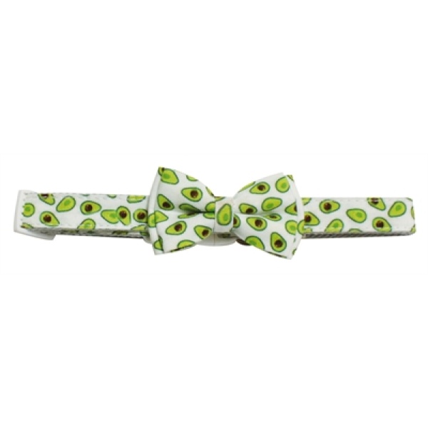 Croci halsband hond avocado print wit / groen