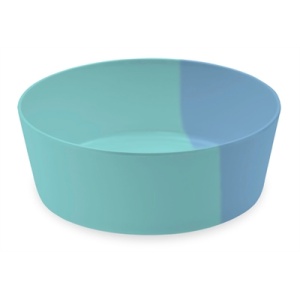 Tarhong voerbak hond dual melamine blauw