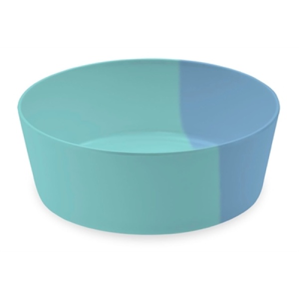 Tarhong voerbak hond dual melamine blauw