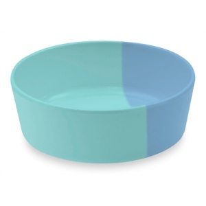 Tarhong voerbak hond dual melamine blauw