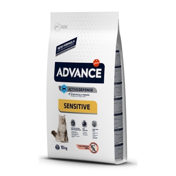 Advance cat sensitive salmon