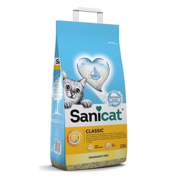 Sanicat classic kattenbakvulling