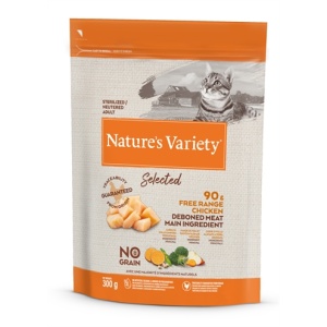 Natures variety selected sterilized free range chicken