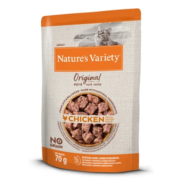 Natures variety original pouch chicken