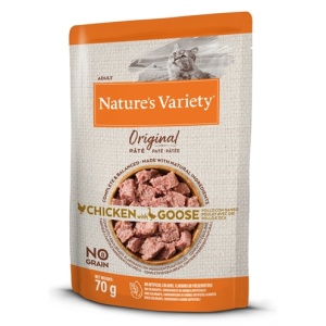 Natures variety original pouch chicken / goose