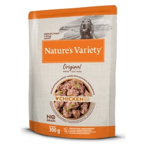 Natures variety original adult medium / maxi pouch chicken no grain