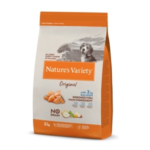 Natures variety original junior salmon no grain