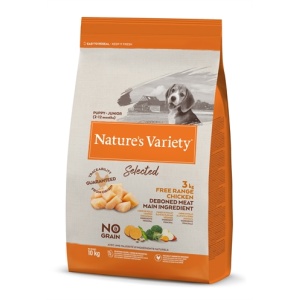 Natures variety selected junior free range chicken