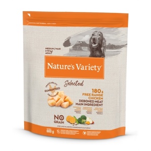 Natures variety selected adult medium free range chicken