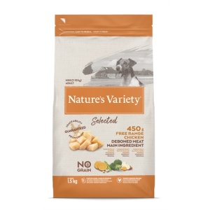 Natures variety selected adult mini free range chicken