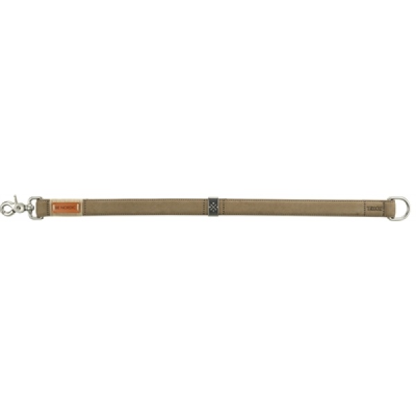 Trixie halsband hond be nordic leer zand beige