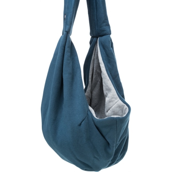 Trixie draagtas buikdrager sling blauw / grijs