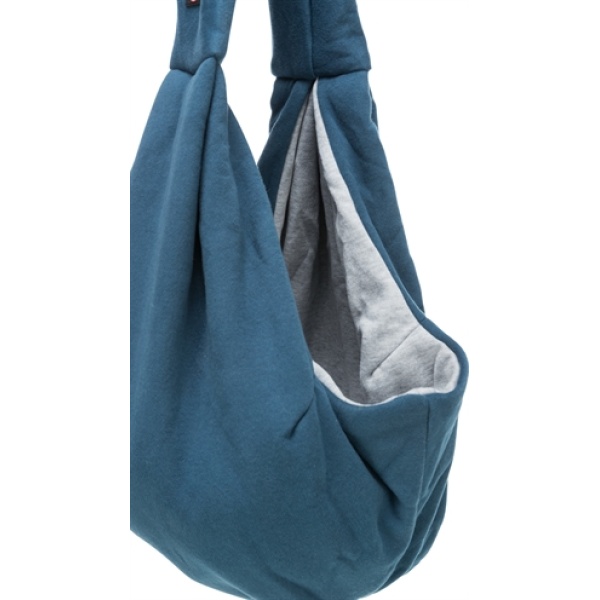 Trixie draagtas buikdrager sling blauw / grijs