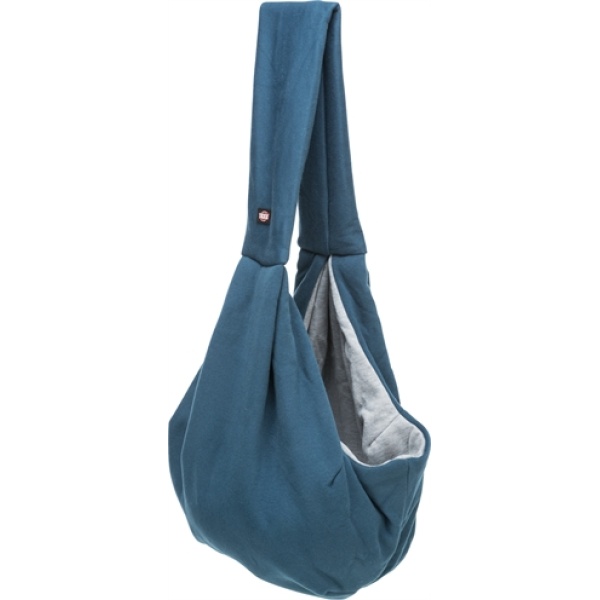 Trixie draagtas buikdrager sling blauw / grijs