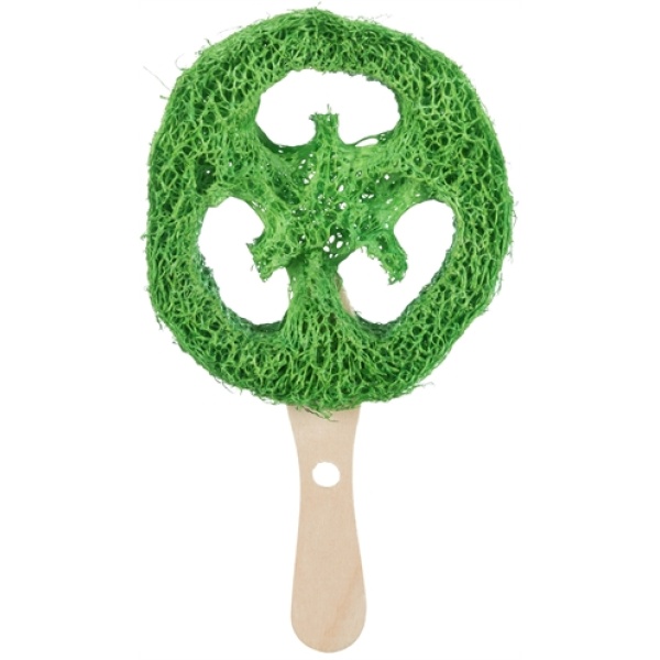 Trixie loofah lolly op houten stokje assorti