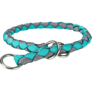 Trixie halsband hond cavo half-slip oceaan blauw / grafiet grijs