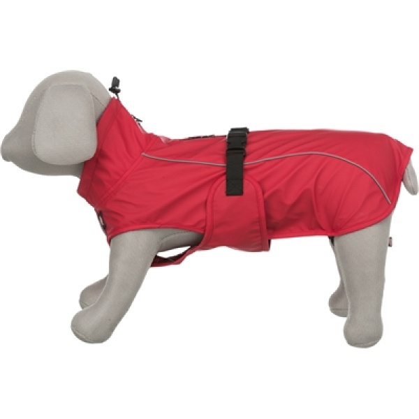 Trixie regenjas hond vimy rood