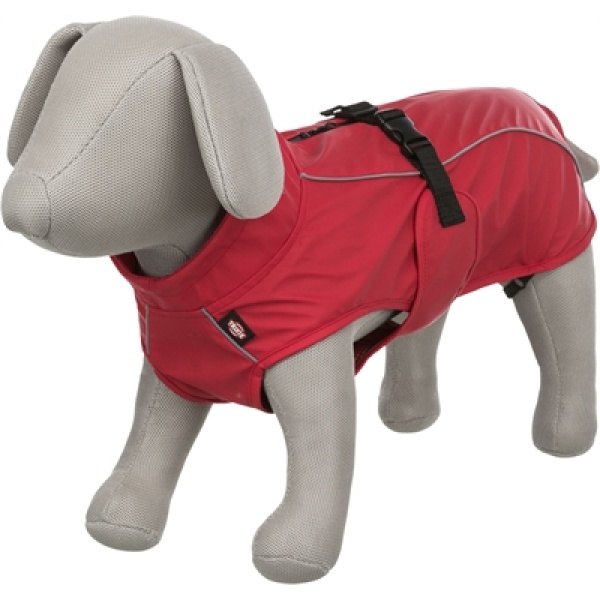 Trixie regenjas hond vimy rood