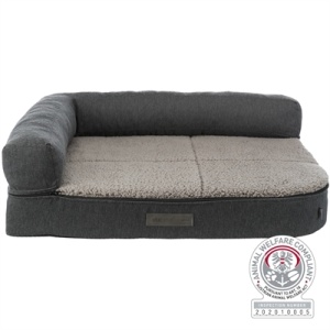 Trixie vital hondenmand sofa bendson orthopedisch grijs