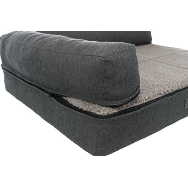 Trixie vital hondenmand sofa bendson orthopedisch grijs