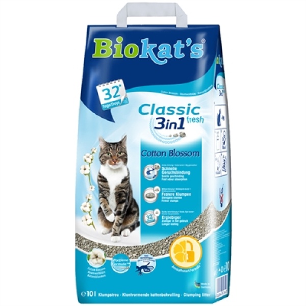 Biokat’s classic fresh 3in1 cotton blossom