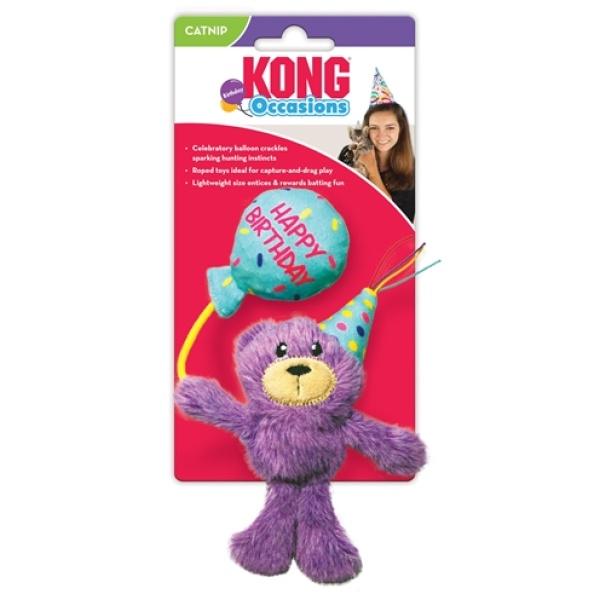 Kong cat occasions birthday teddy