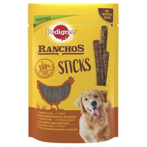 Pedigree ranchos sticks chicken tht 30-4-2022