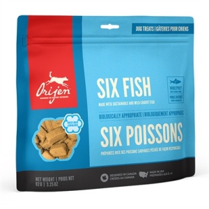 Orijen freeze-dried treats dog 6 fish