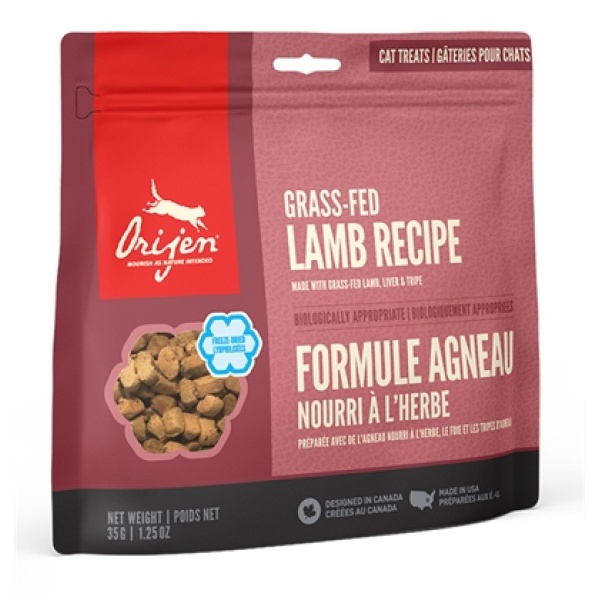 Orijen freeze-dried treats cat grass-fed lamb