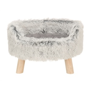 Trixie hondenmand sofa harvey rond wit-zwart