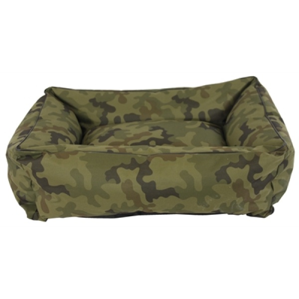 Foeiii hondenmand waterproof camouflage groen