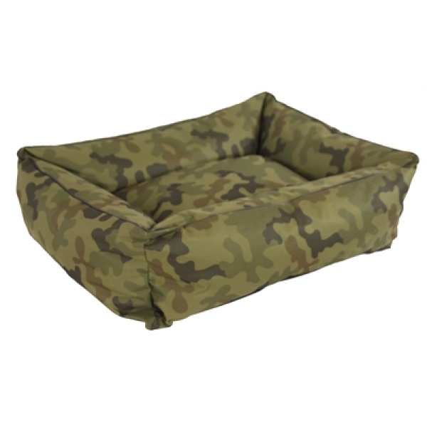 Foeiii hondenmand waterproof camouflage groen