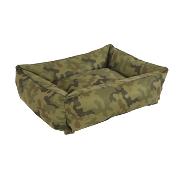 Foeiii hondenmand waterproof camouflage groen