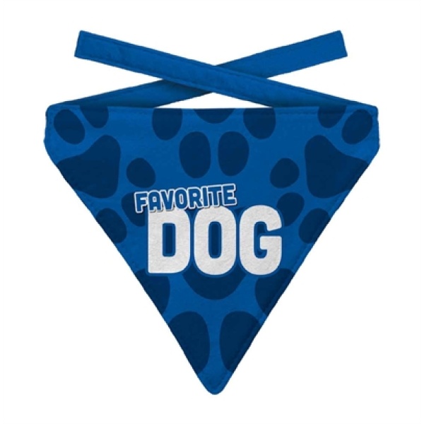 Plenty gifts bandana hond favorite dog blauw