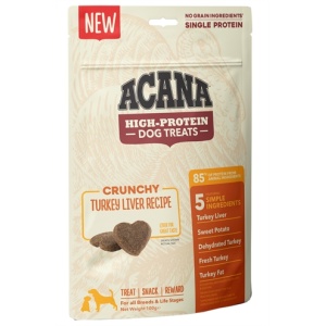 Acana high protein dog treat turkey