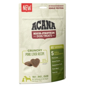 Acana high protein dog treat pork