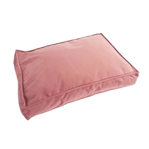 Woefwoef hondenkussen lounge velvet roze