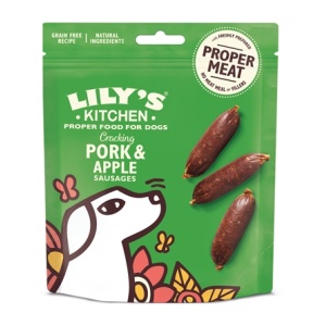 Lily’s kitchen cracking pork / apple sausages