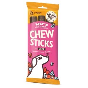 Lily’s kitchen chew sticks with beef