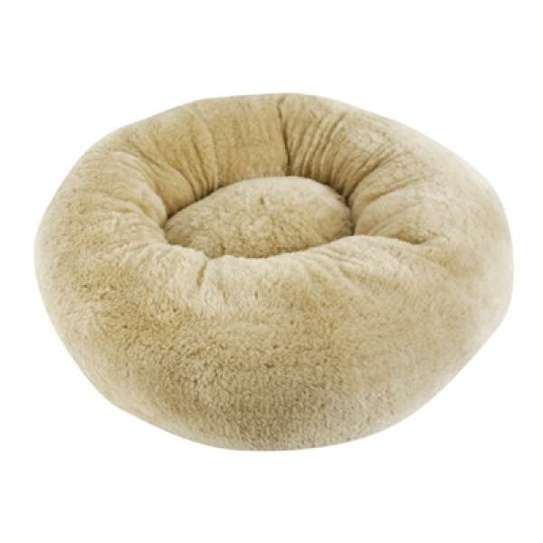 Foeiii cozy pluche relax donut camel