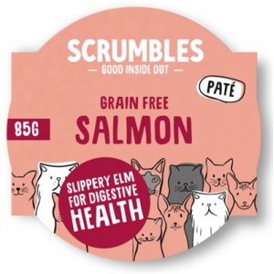 Scrumbles complete cat wet salmon