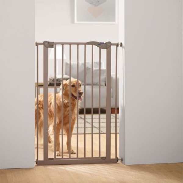 Savic dog barrier afsluithek met kleine deur grijs