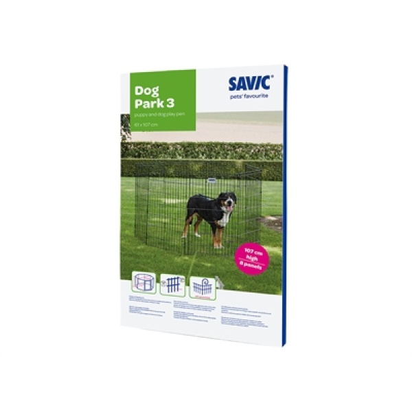 Savic puppyren dog park zwart