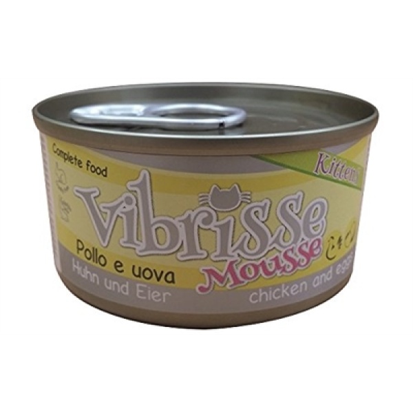 Vibrisse kitten mousse kip met ei