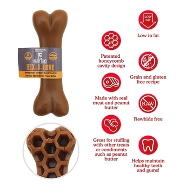 Rosewood hex-a-bone dog treats