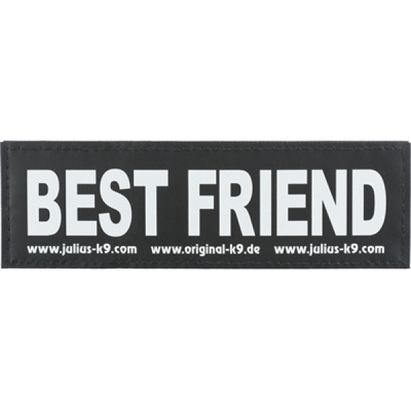 Julius k9 labels voor power-harnas/tuig best friend